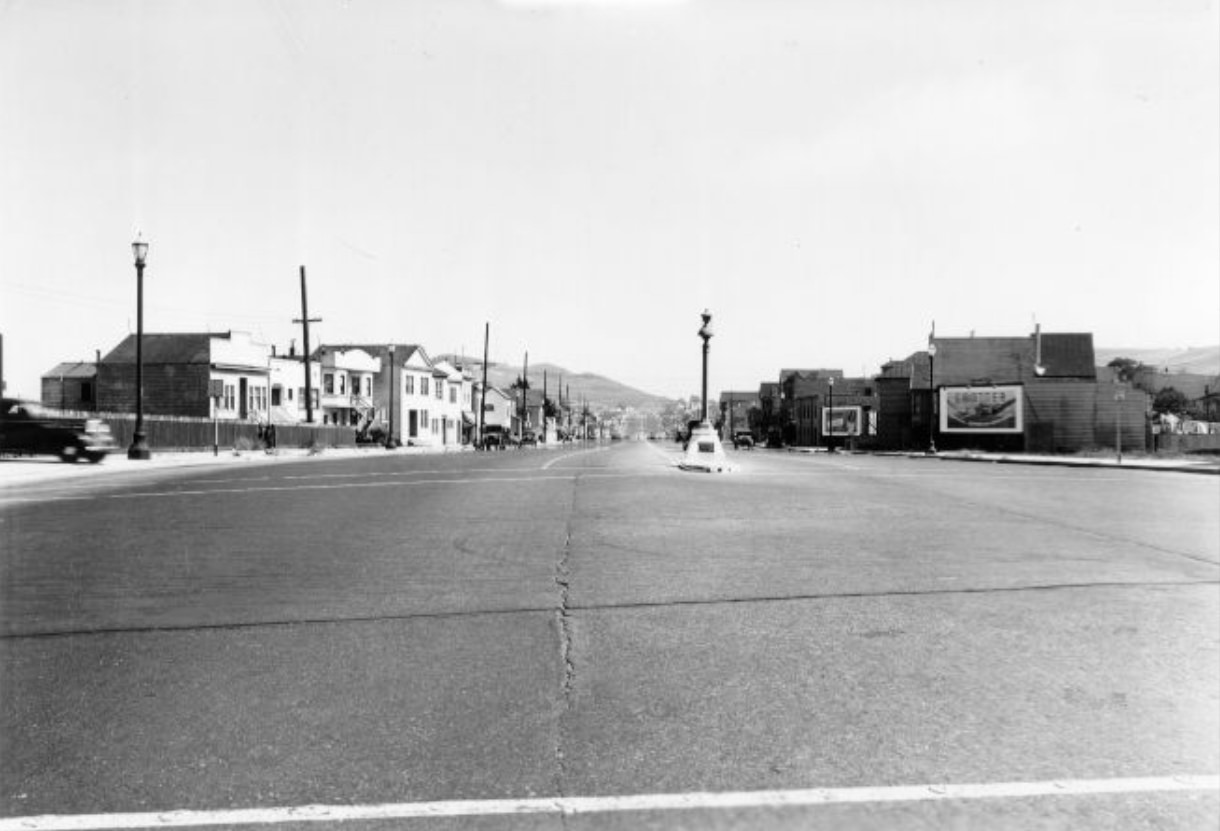 Bayshore Boulevard at Silver Street, 1937