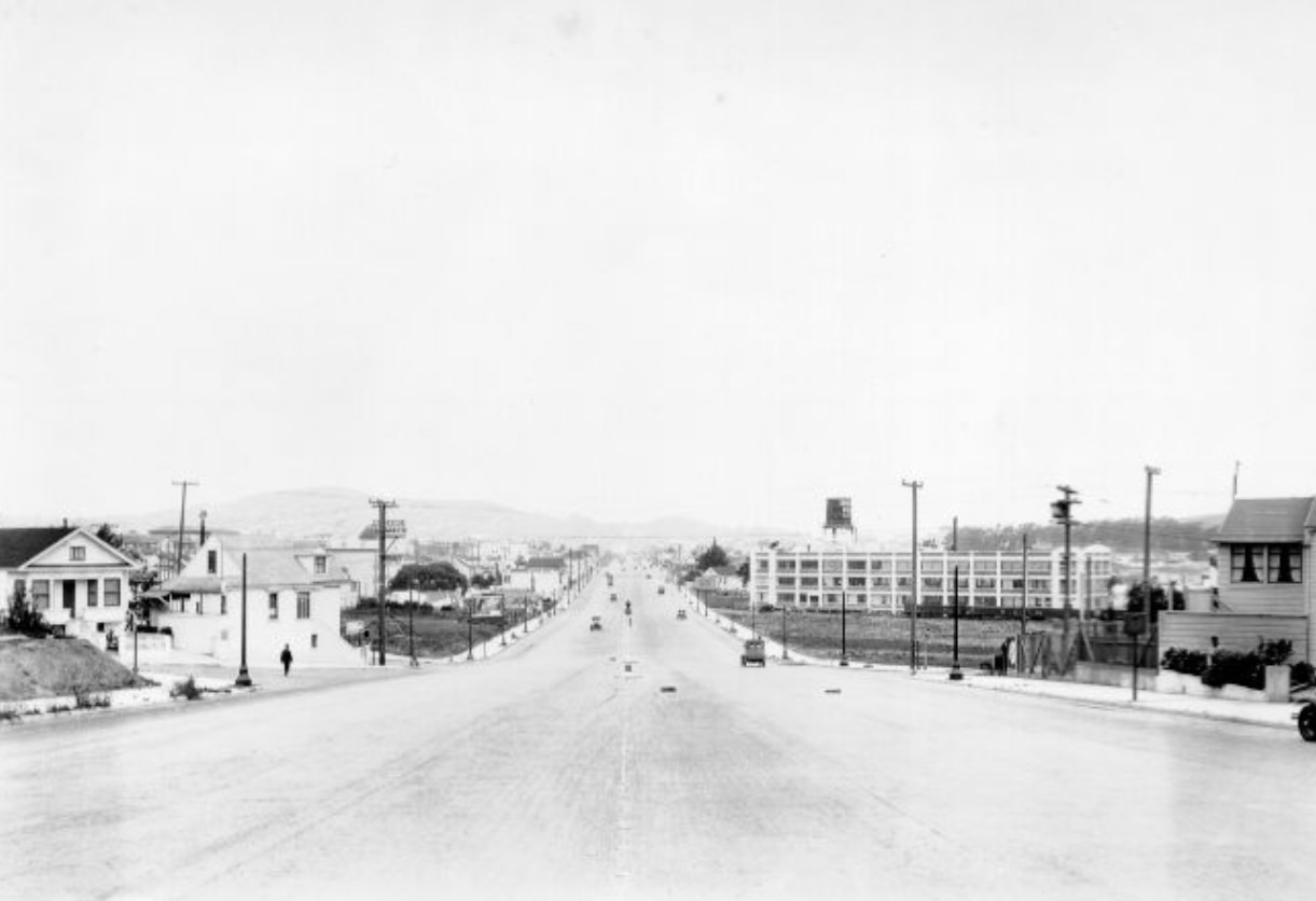 Bayshore Boulevard at Paul Avenue, 1931