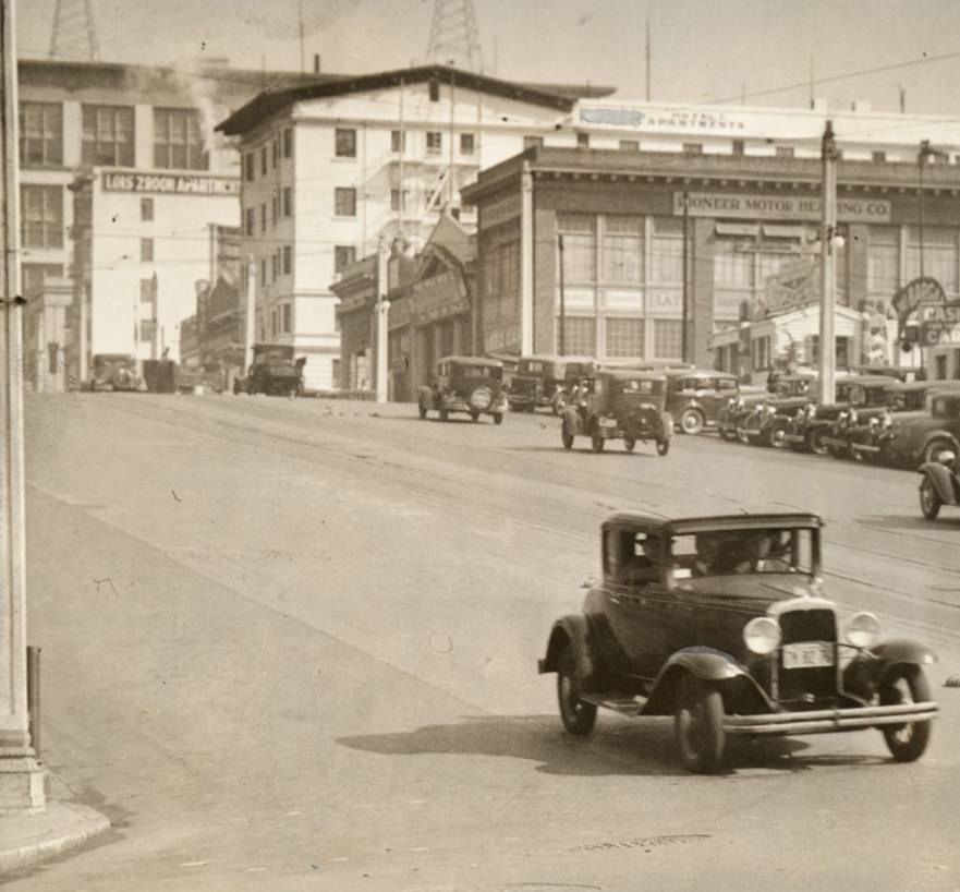 Van Ness Avenue and Eddy Street, 1934
