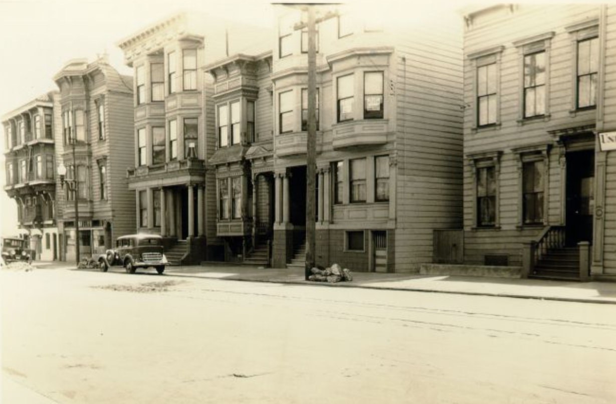 1800 block of O'Farrell Street, 1932