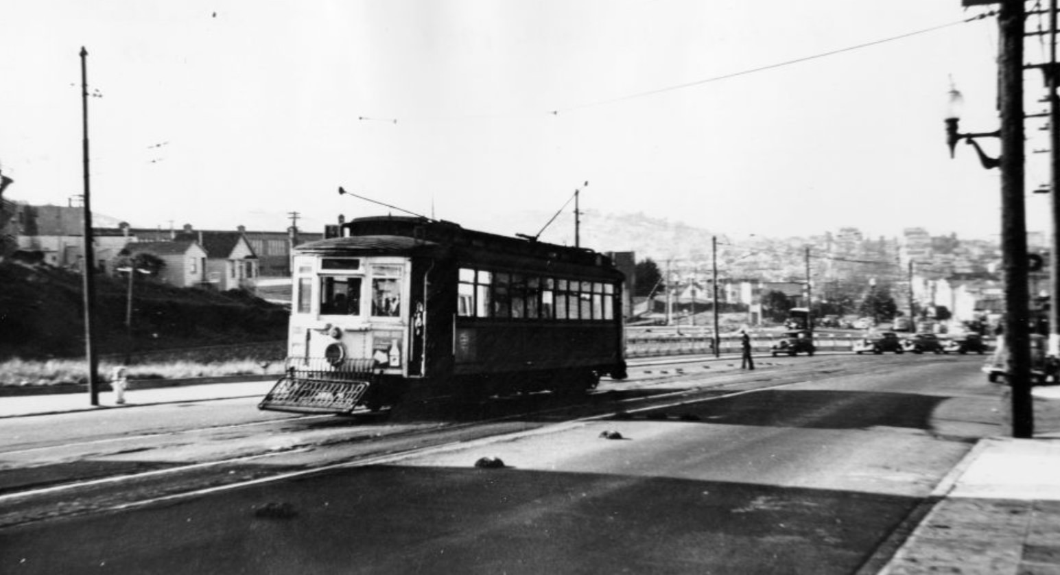 Mission Street at Appleton looking south, 1932