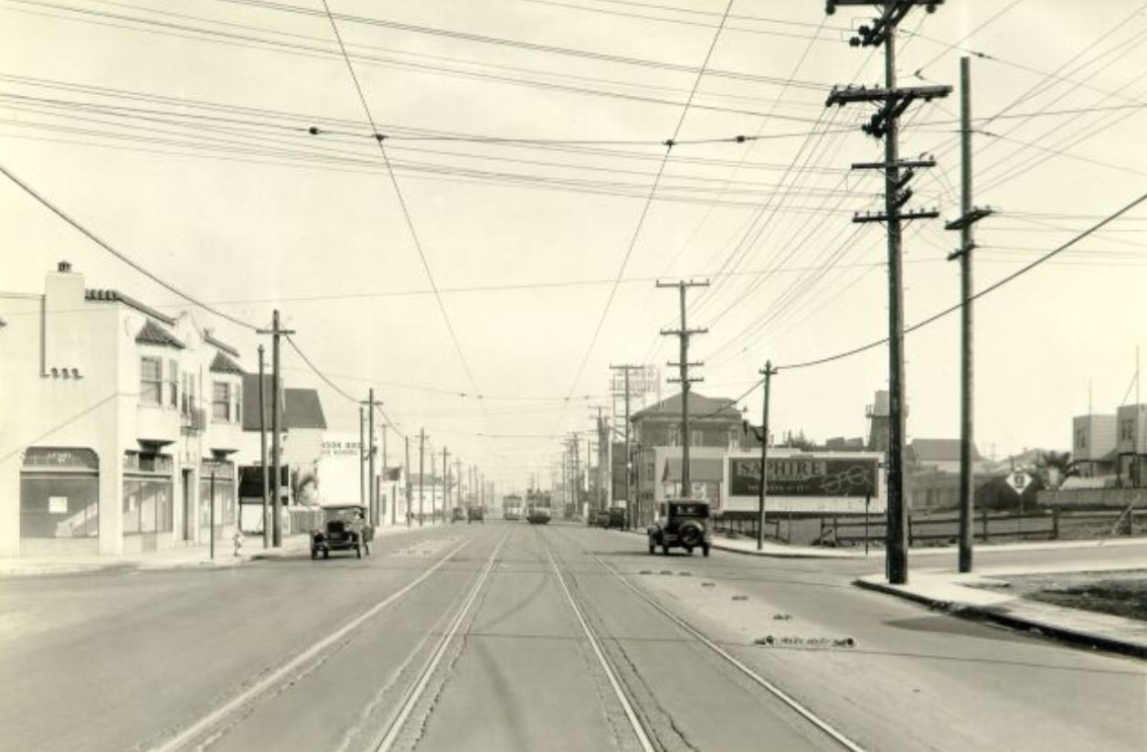 Mission Street at Sickles Avenue, 1930