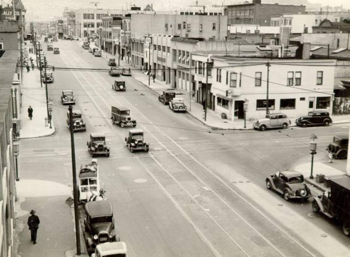 Howard Street at 8th, 1936