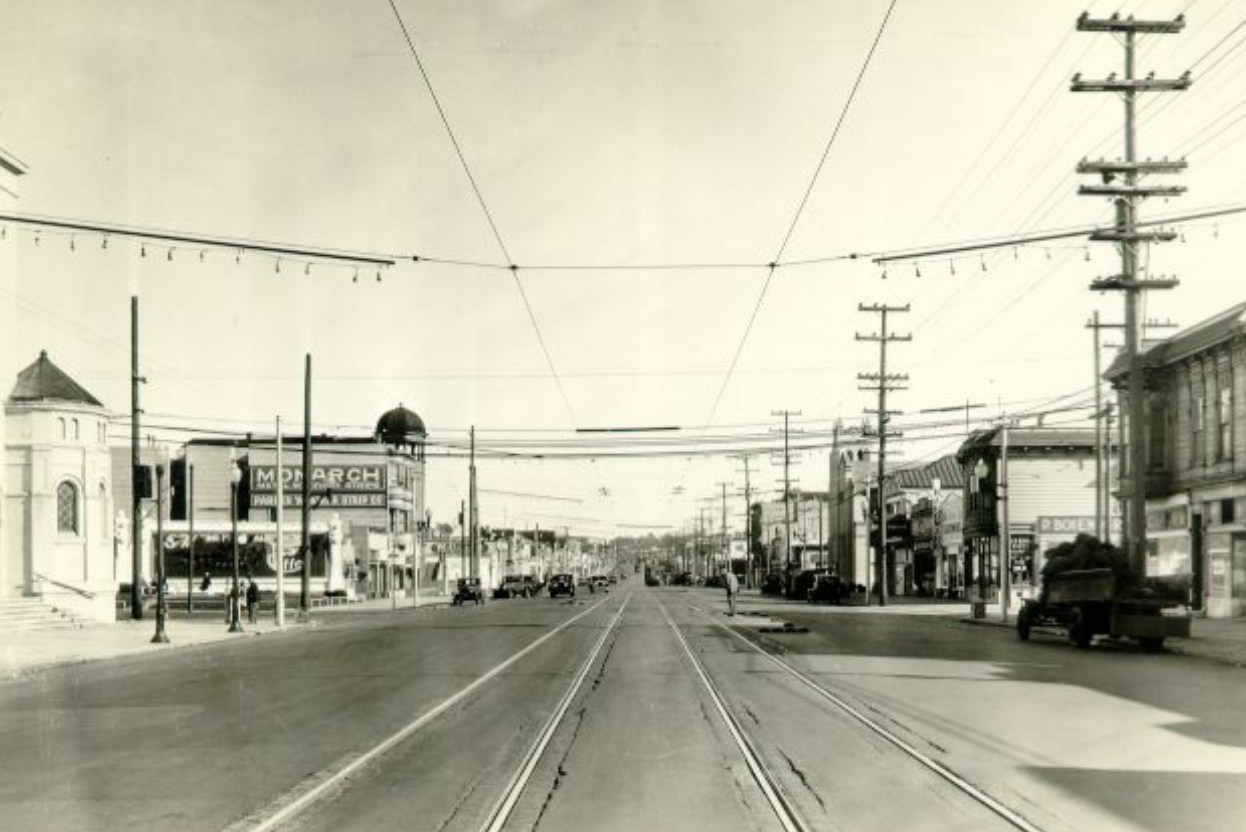 Geary and 8th Avenue, 1930