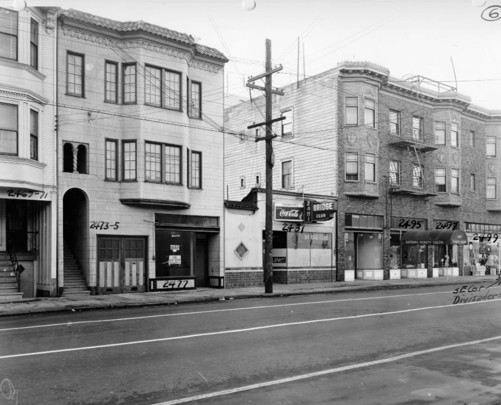 2400 block of Lombard Street, 1939