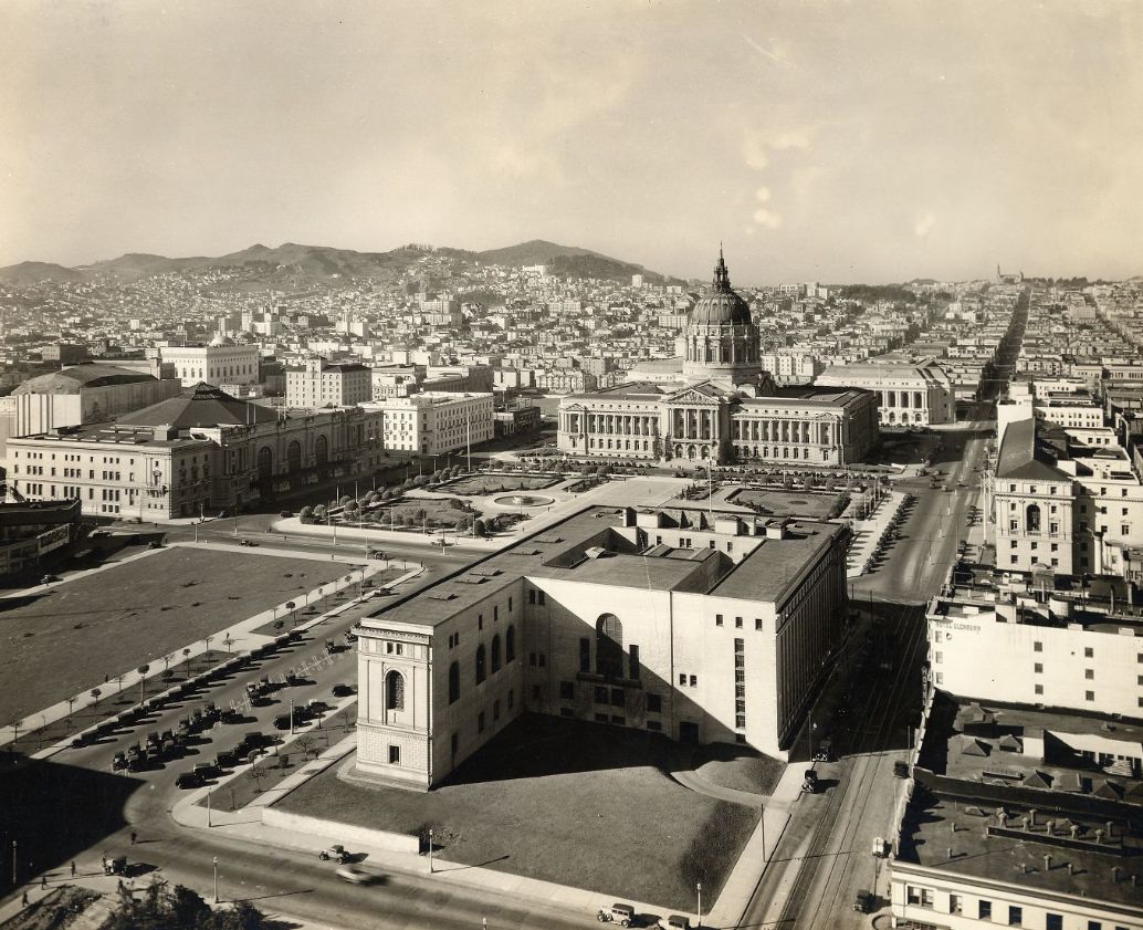 Civic Center in the 1930s