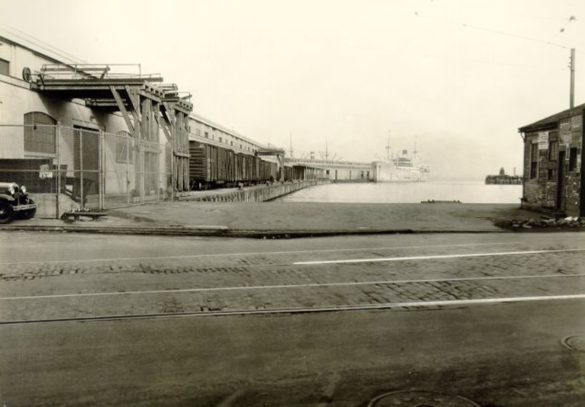 Third Street and Channel, 1931