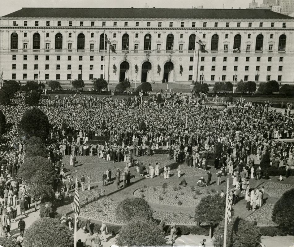 State Building in the Civic Center, 1932