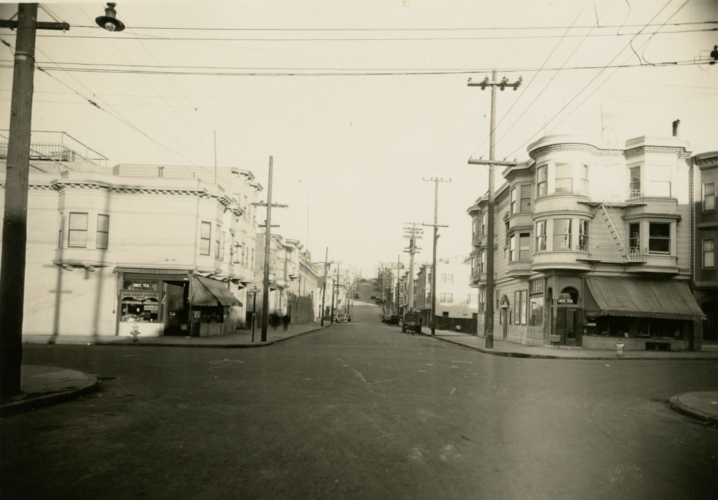 Chestnut at Mason Street, circa 1931
