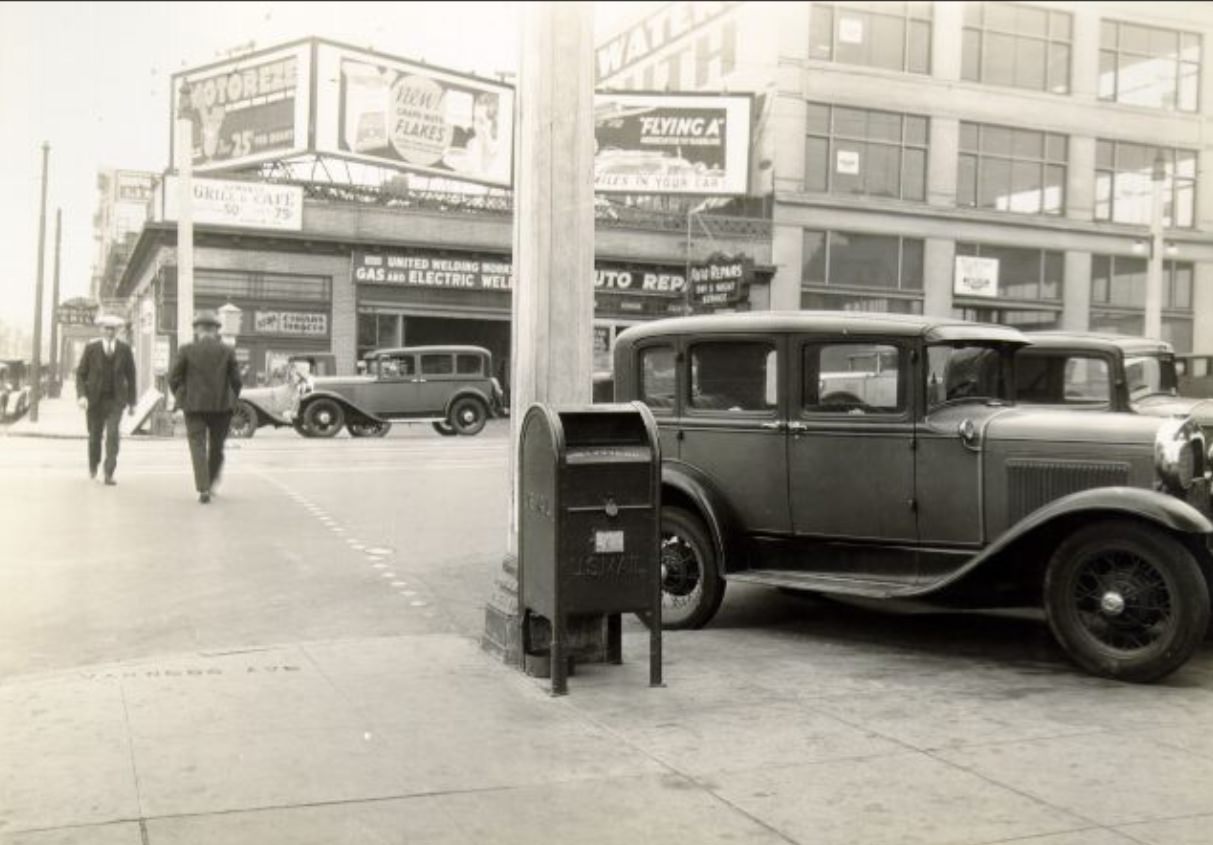 Van Ness Avenue at McAllister Street, 1932