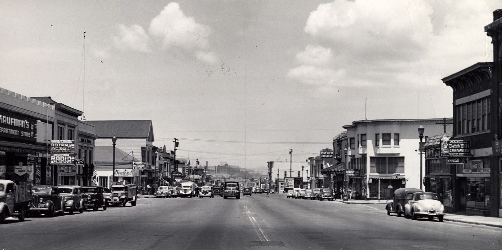 Third Street between Quesada and Revere, 1944