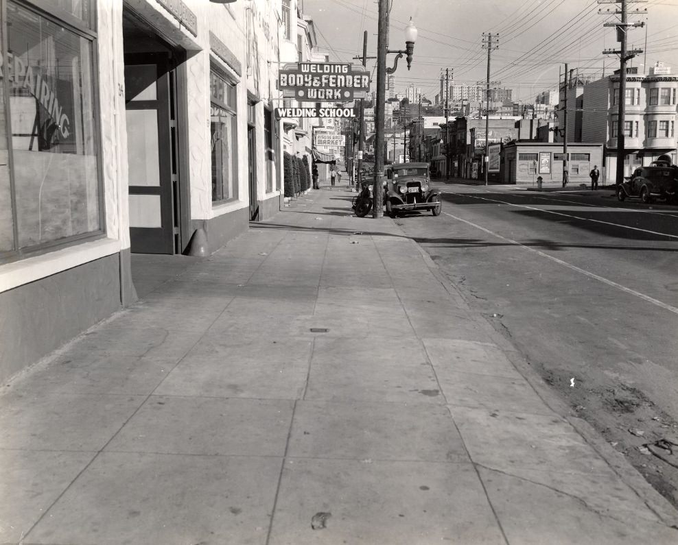 1700 block of Lombard Street, 1940