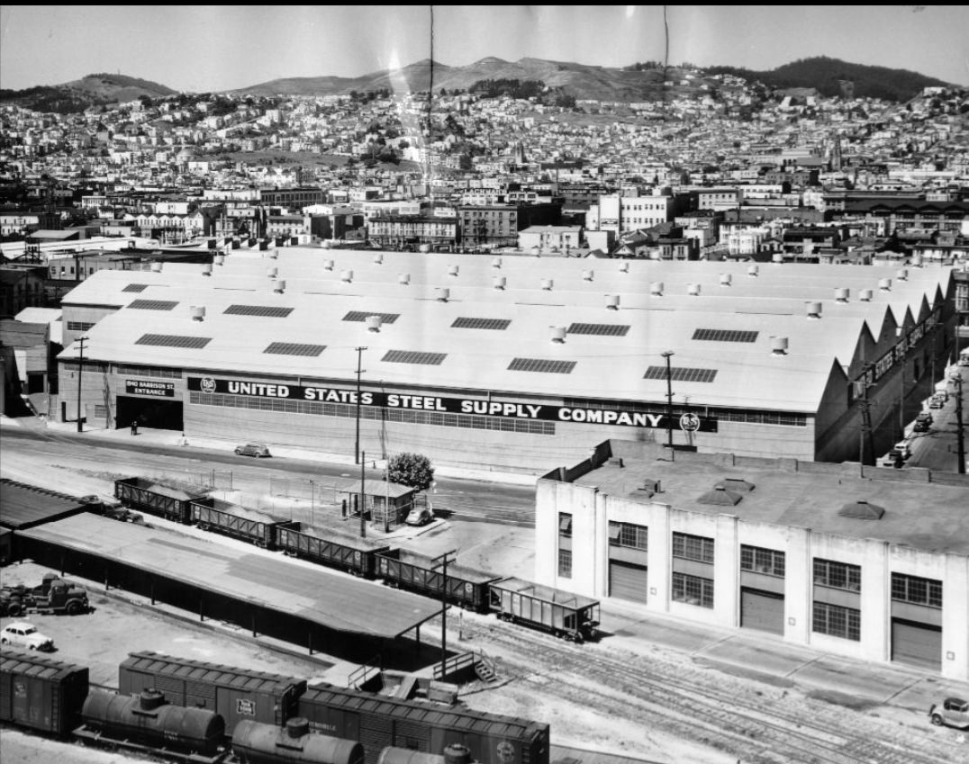United States Steel Supply Company warehouse at 16th and Harrison streets, 1948