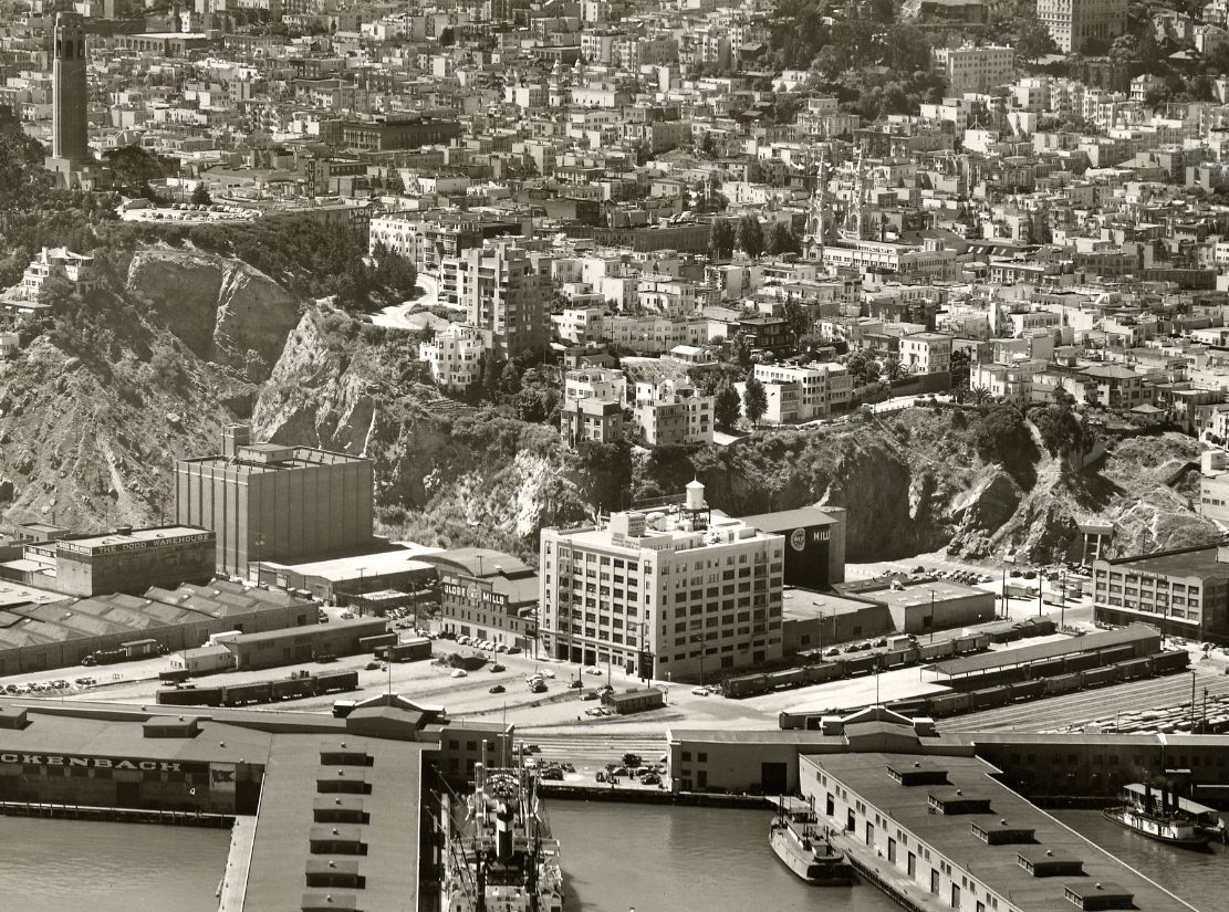 North Beach district and Telegraph Hill, 1949
