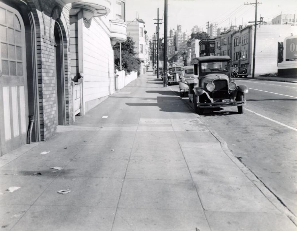 1500 block of Lombard Street, 1940