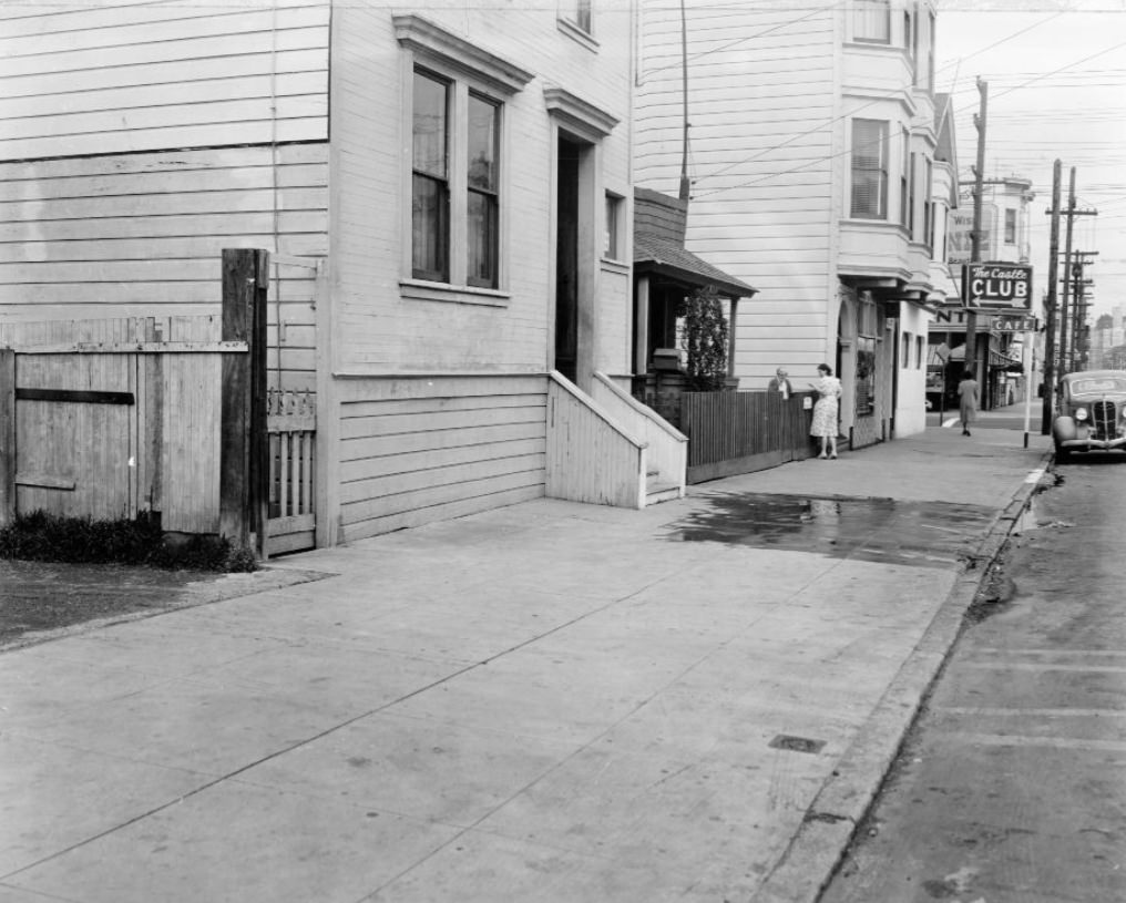 2400 block of Lombard Street, 1940