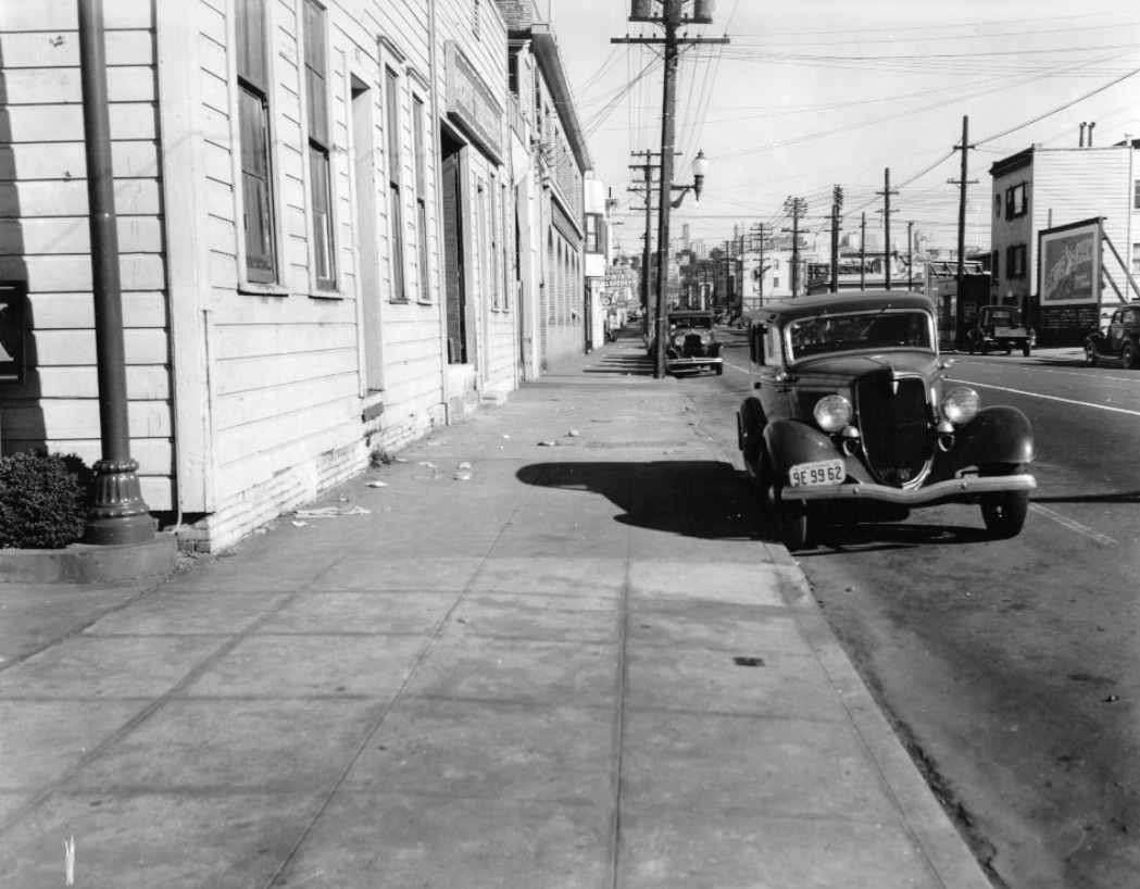 2100 block of Lombard Street, 1940