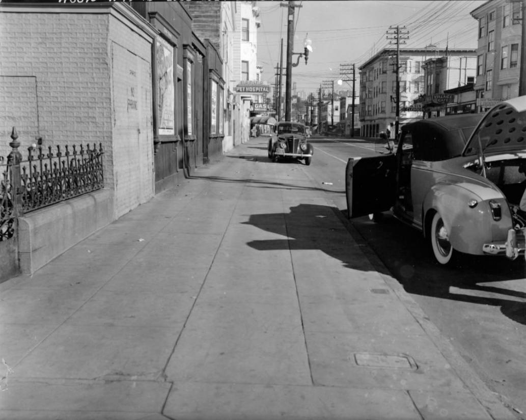 2000 block of Lombard Street, 1940