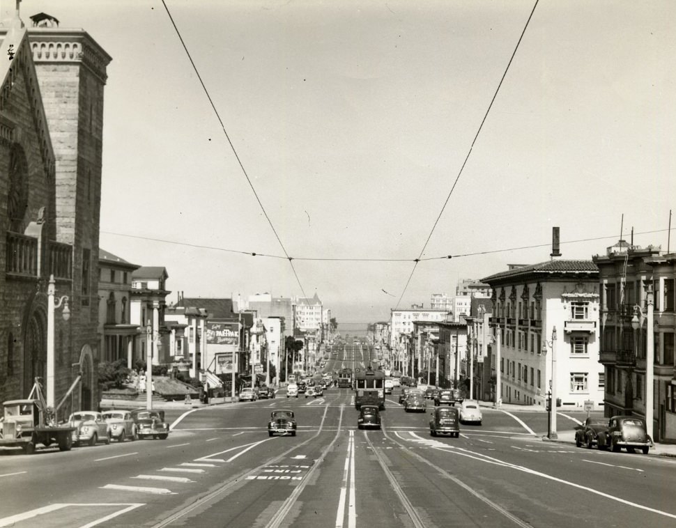 Van Ness Avenue, 1940s