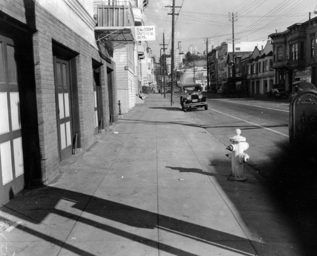 1600 block of Lombard Street, 1940