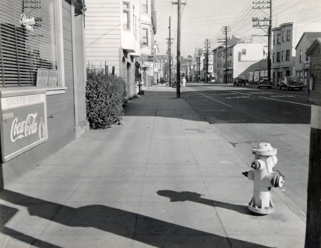 1900 block of Lombard Street, 1940