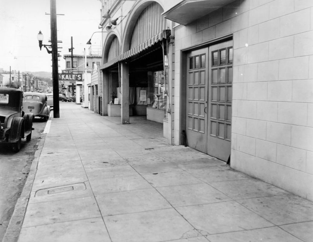 2200 block of Lombard Street, 1940