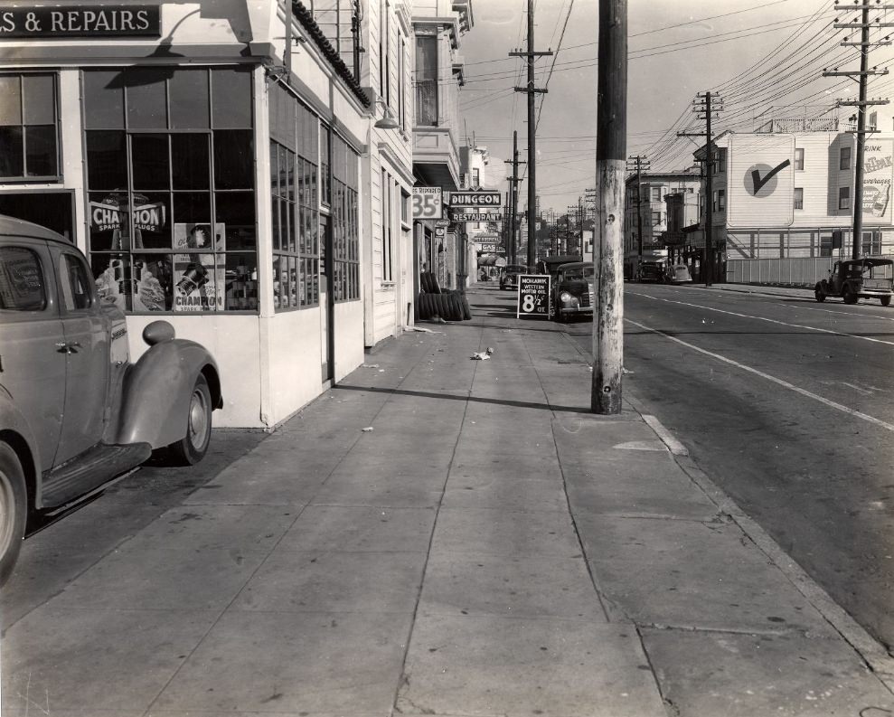 2000 block of Lombard Street, 1940