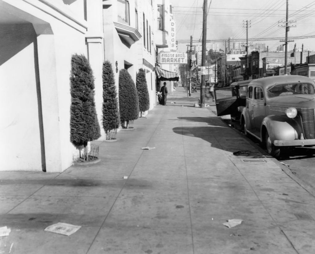 1700 block of Lombard Street, 1940