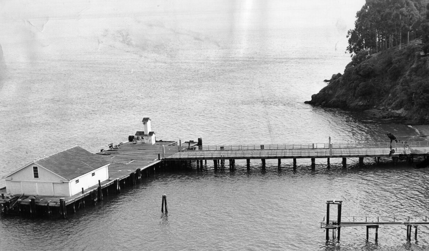 San Francisco supervisors inspect Fort McDowell boilers room on Angel Island, n.d.