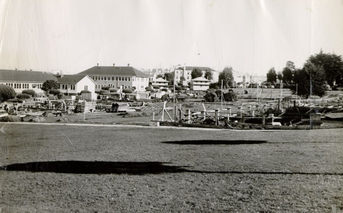 Construction at the Presidio, 1941