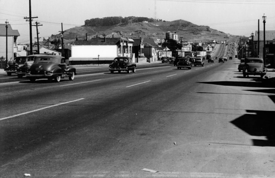 Bayshore & Donner SE, San Francisco, California, 1940s