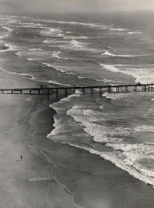 Ocean Beach from Sutro Heights, 1949