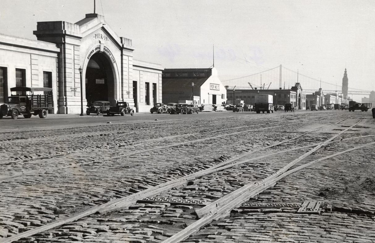 Embarcadero at Pier 19, 1940