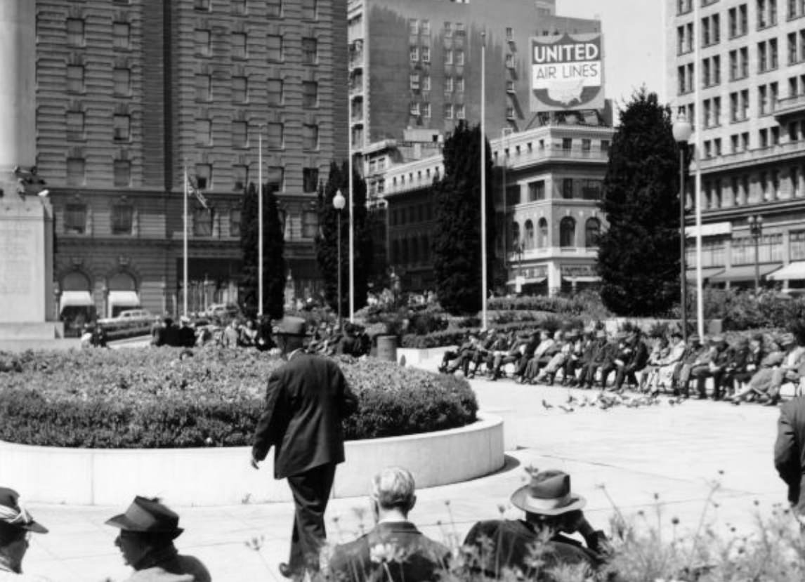 Union Square, 1940s