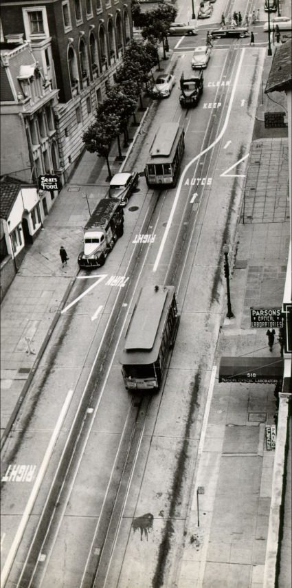 Powell Street, 1954.