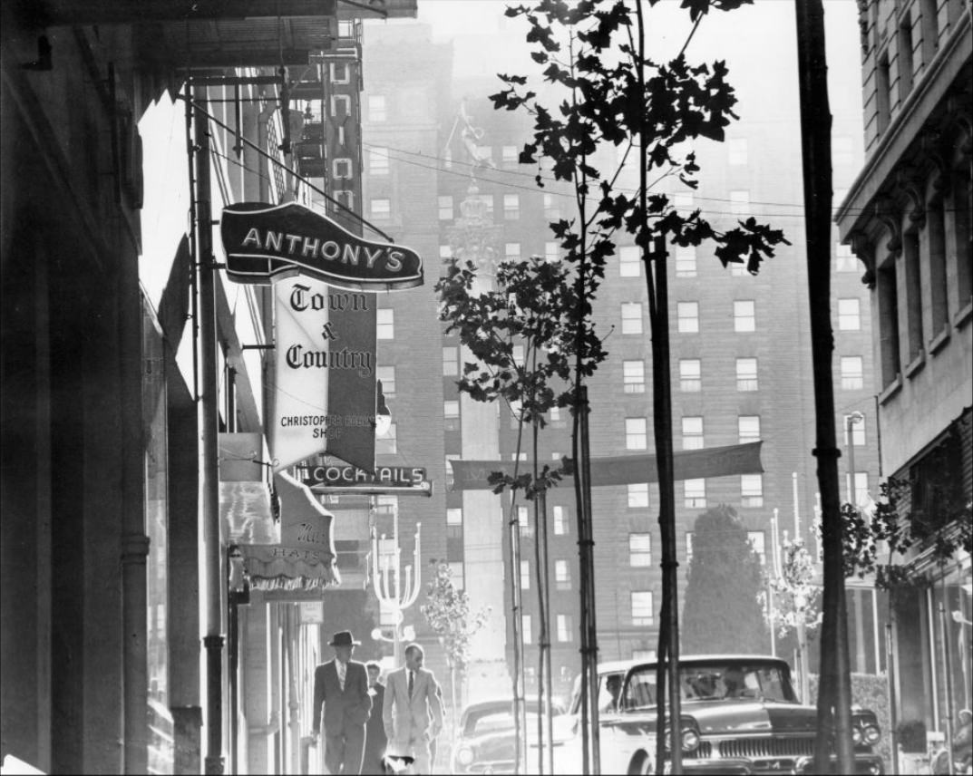 Maiden Lane, circa 1957.