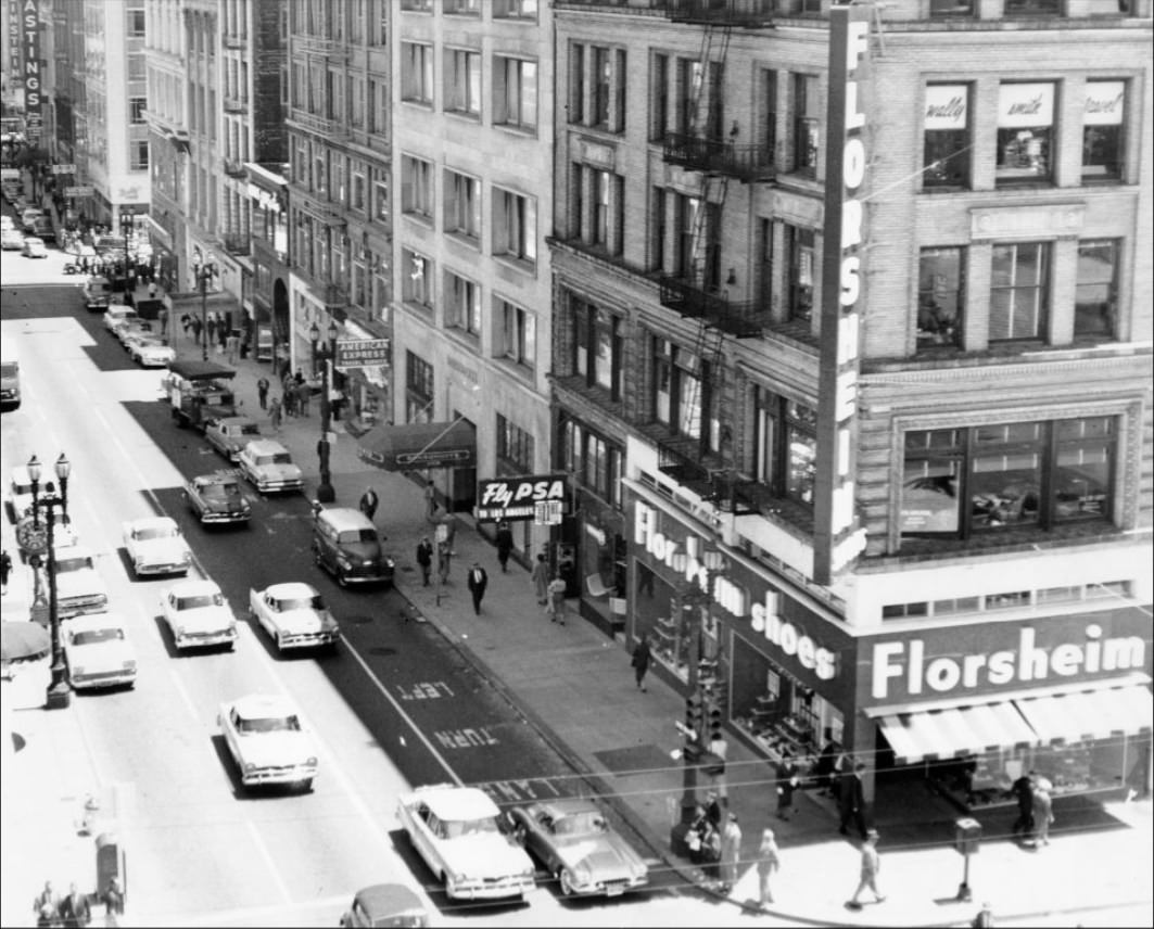 Post Street, 1959.