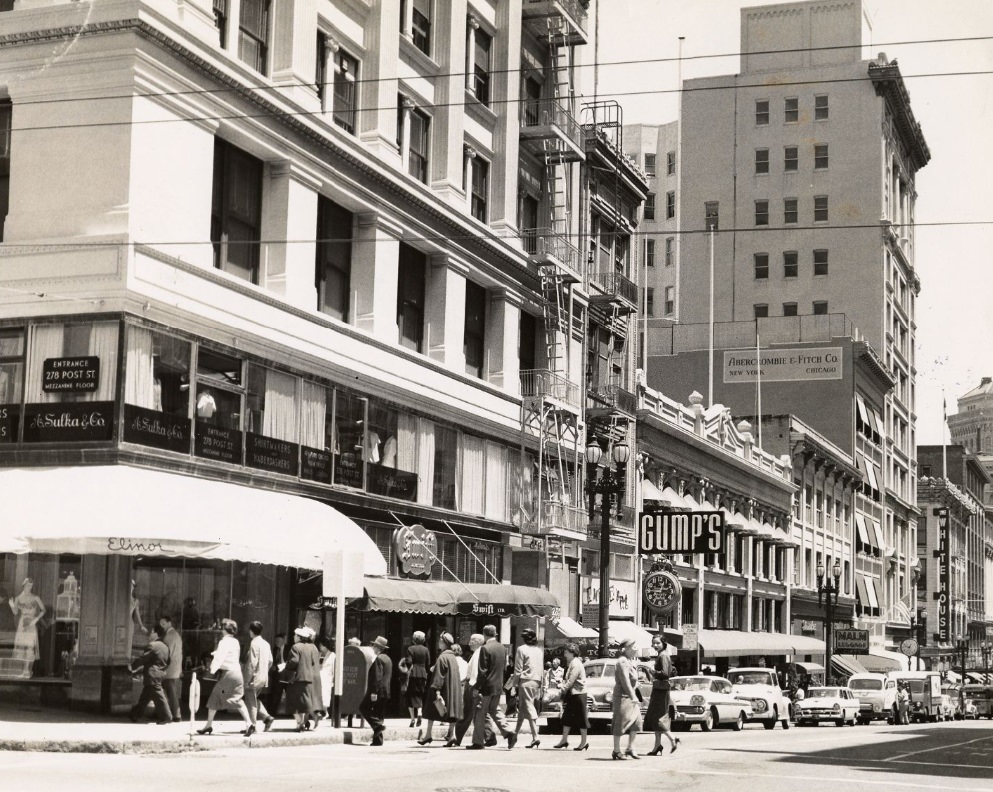 Post Street, 1959.