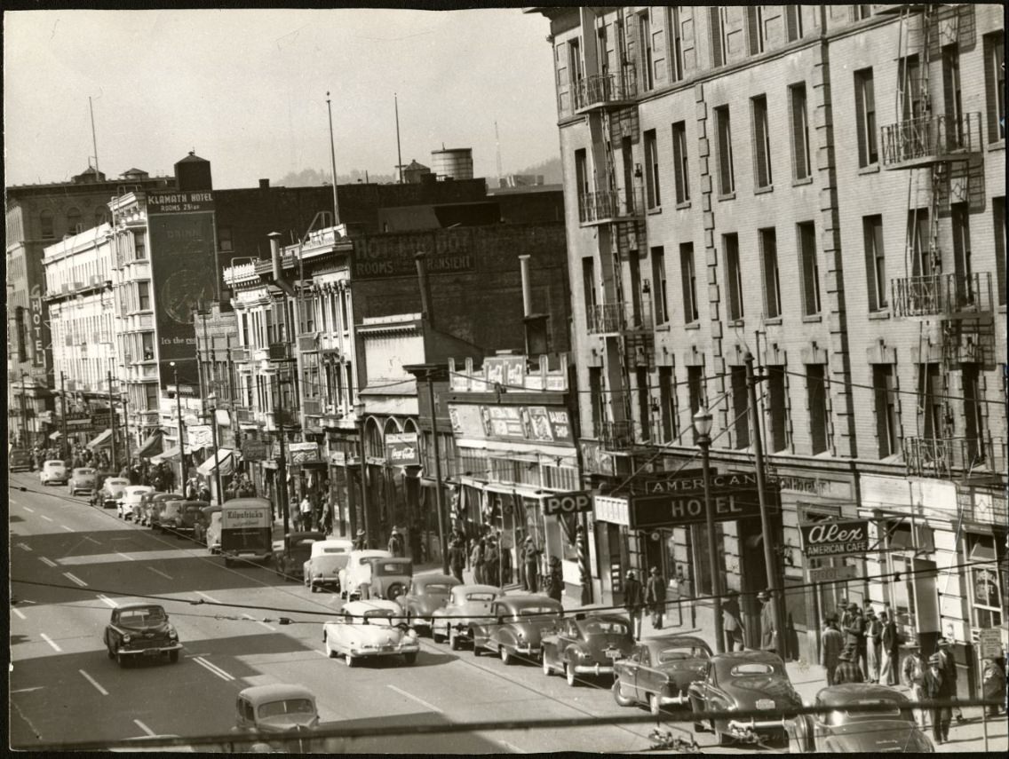 Howard Street, circa 1953.
