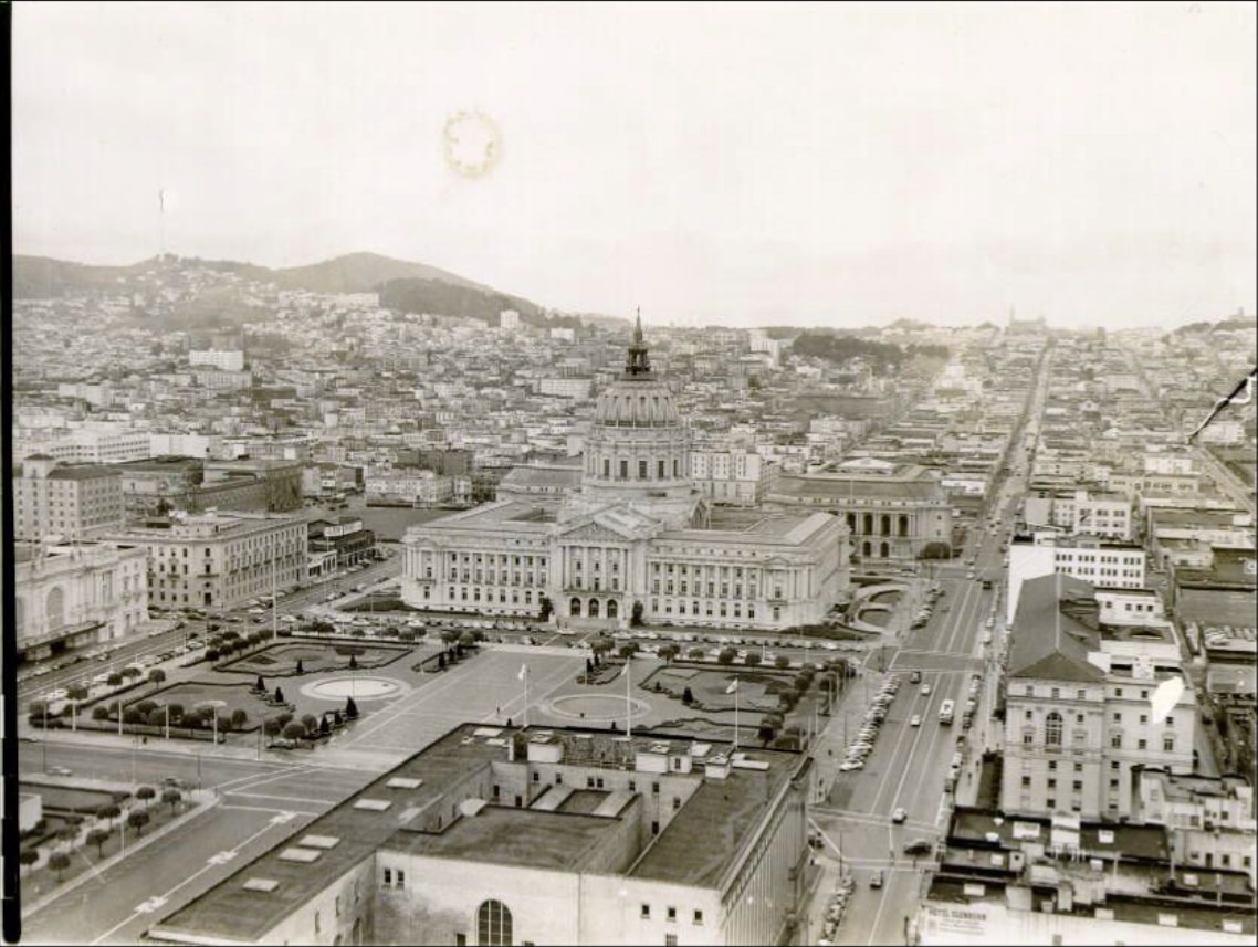 Civic Center Plaza, 1955.