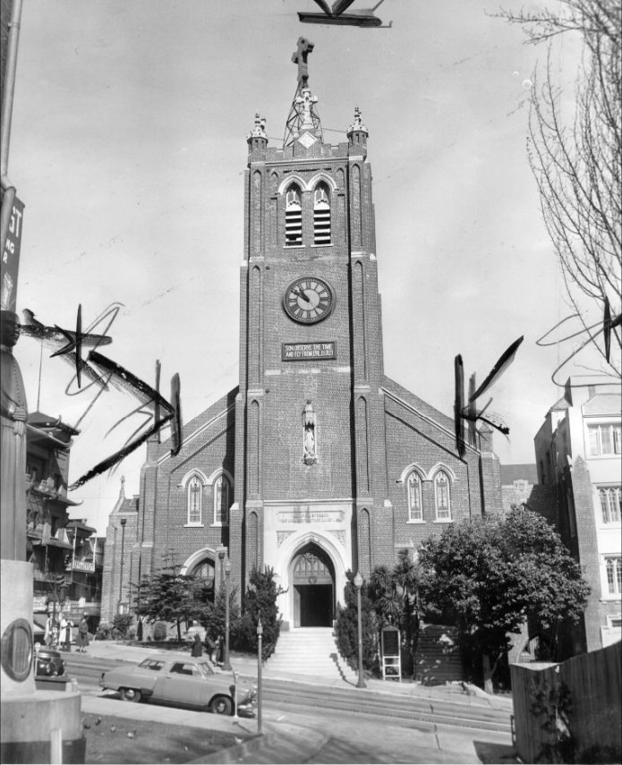 Old St. Mary's Church, 1953.