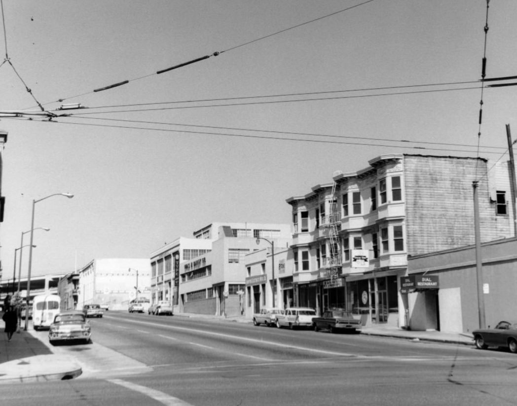 Third Street at Folsom, 1966.