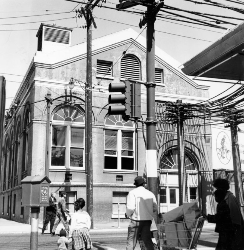 Power House, Turk and Fillmore streets, 1964.