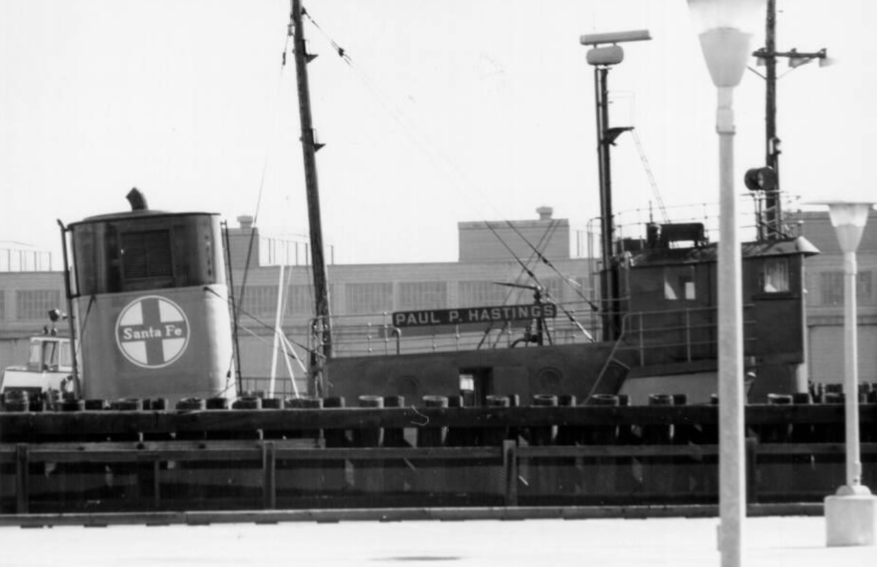 Boat docked at Fisherman's Wharf, 1967.