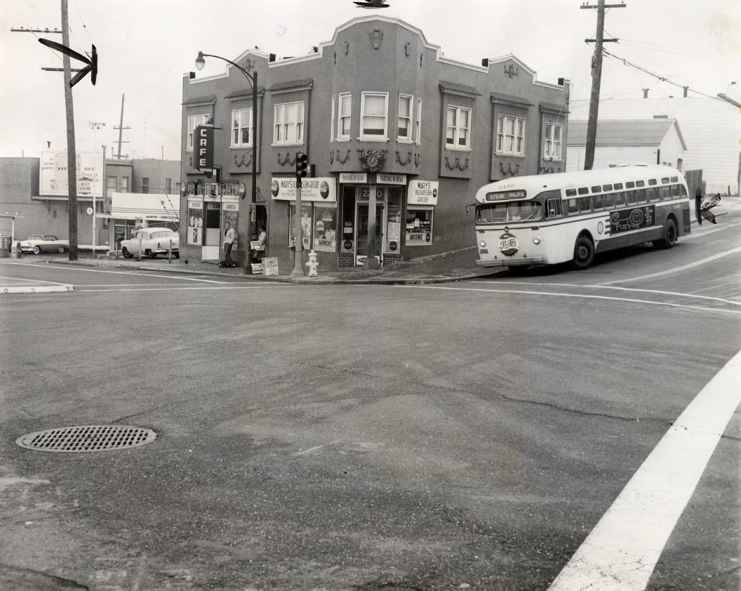 Bayshore Blvd. & Arleta, 1962.
