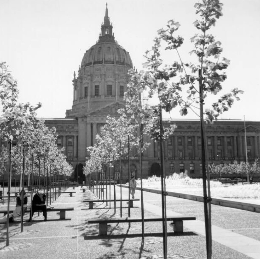 City Hall, Civic Center Plaza, 1961.