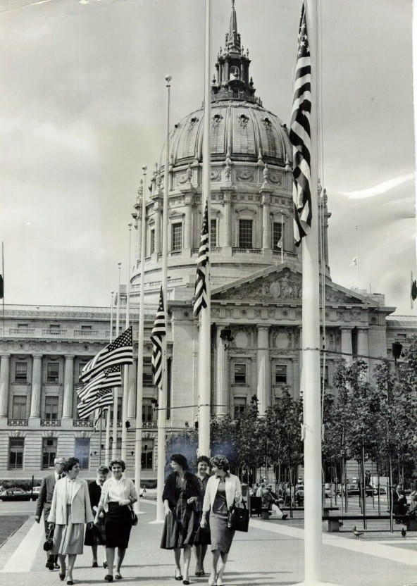 Civic Center Plaza, 1961.