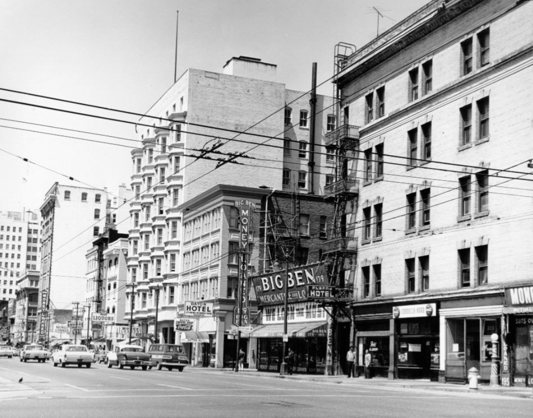 Third Street at Howard, 1964.