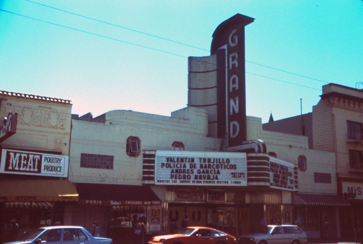 Grand Theater at 2665 Mission Street, 1986.