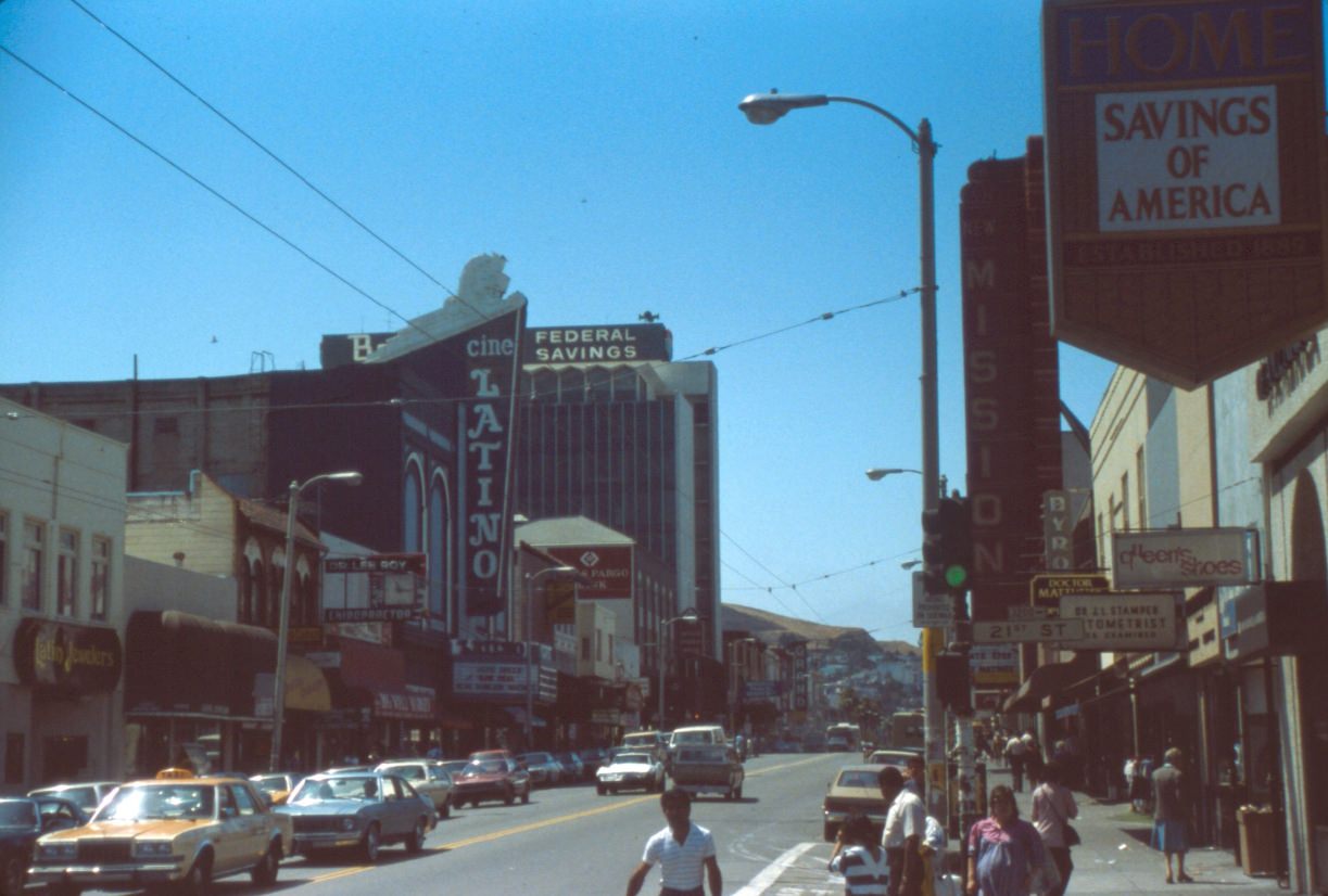 Mission at 21st Street, 1986.